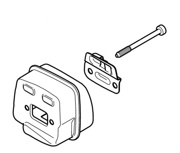 Шумоглушитель STIHL 11481400611 Шумоглушитель STIHL 11481400611