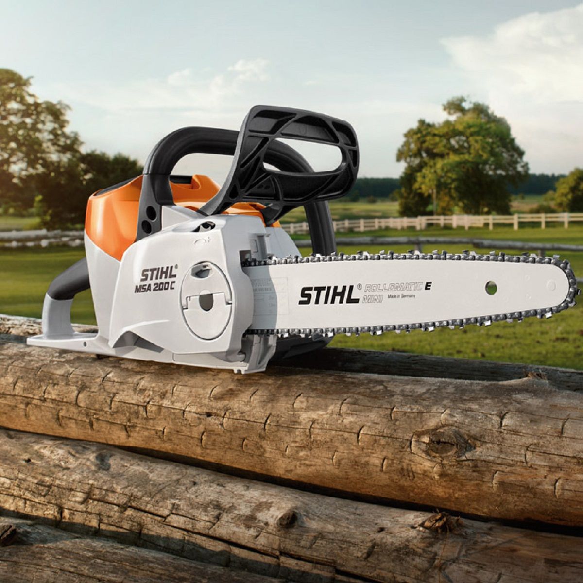 Аккумуляторная пила STIHL MSA 200 C (MA032000013) купить в Киеве c  официальной гарантией - только оригинал