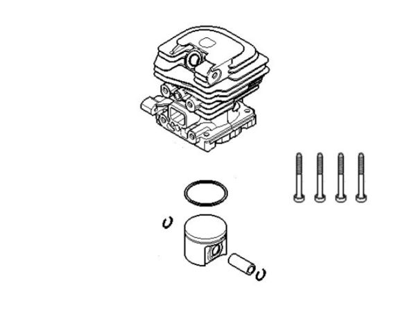Циліндр з поршнем діаметром 37 мм STIHL 11480201200 Циліндр з поршнем діаметром 37 мм STIHL 11480201200