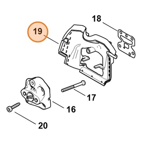 Повітрянаправляюча пластина STIHL 11481243201
