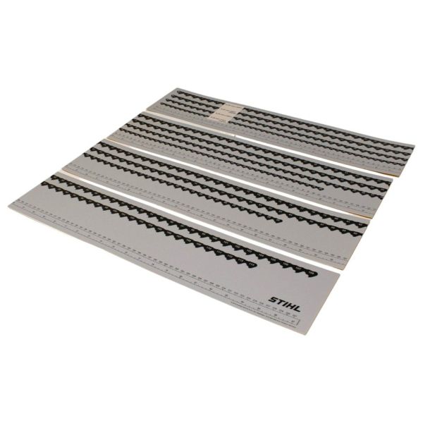 Вимірювальний шаблон STIHL для пильного ланцюга (59108909800) Вимірювальний шаблон STIHL для пильного ланцюга (59108909800)