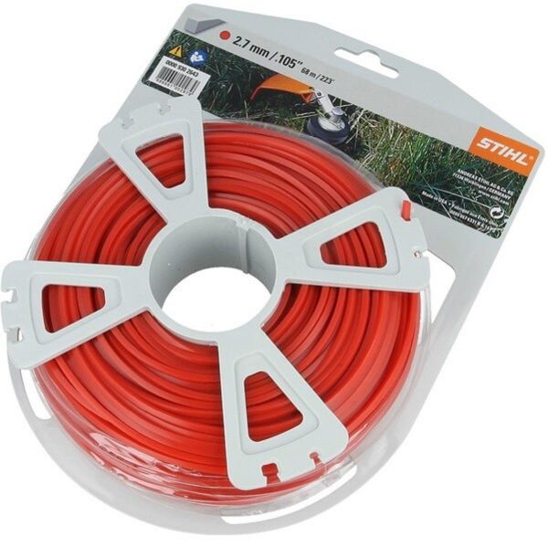 Косильная струна Stihl 2,7 мм х 65 м квадратная (00009302643)