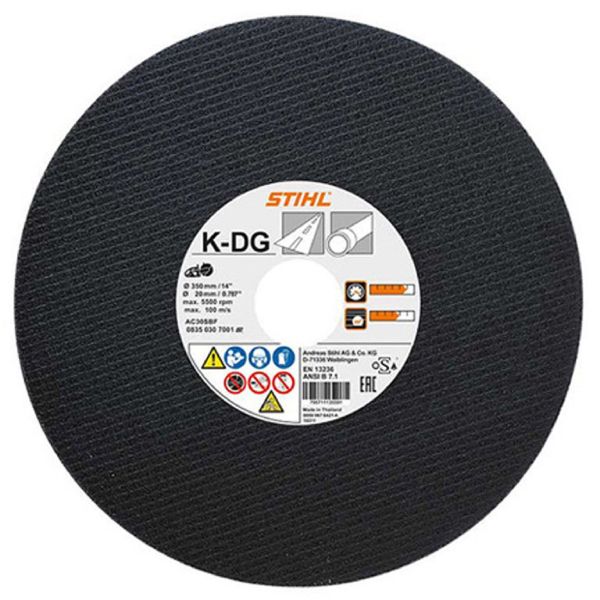 Абразивний диск по асфальту STIHL, 350 мм х 4,0 мм (08350307001)