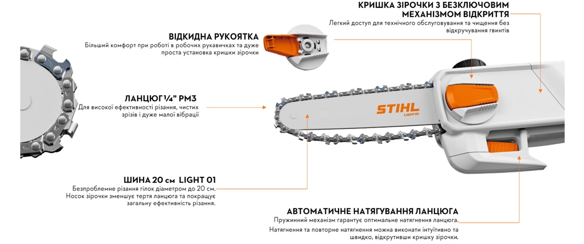 STIHL HTA 30 SET LA050116418