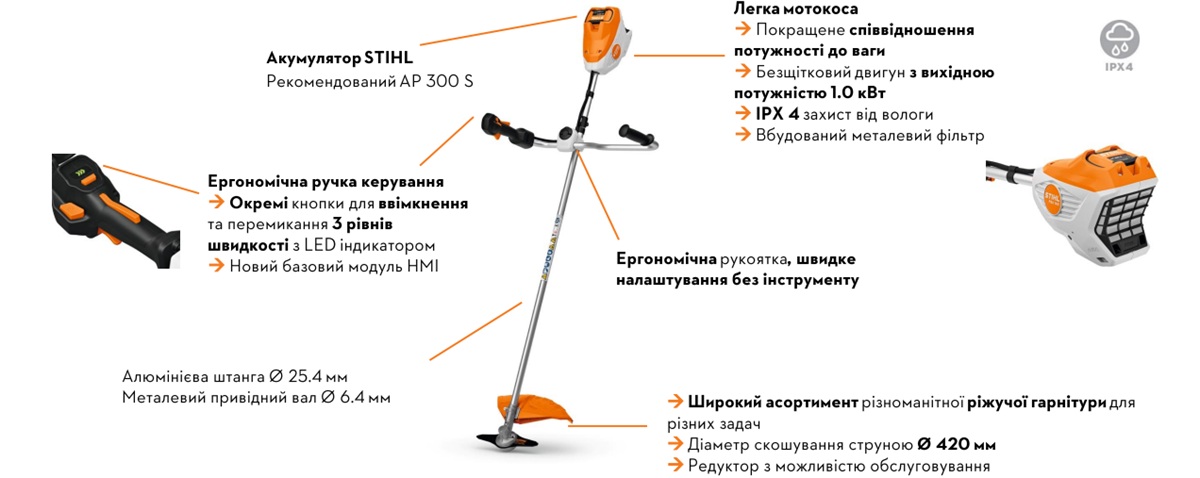STIHL FSA 140 FA012000048